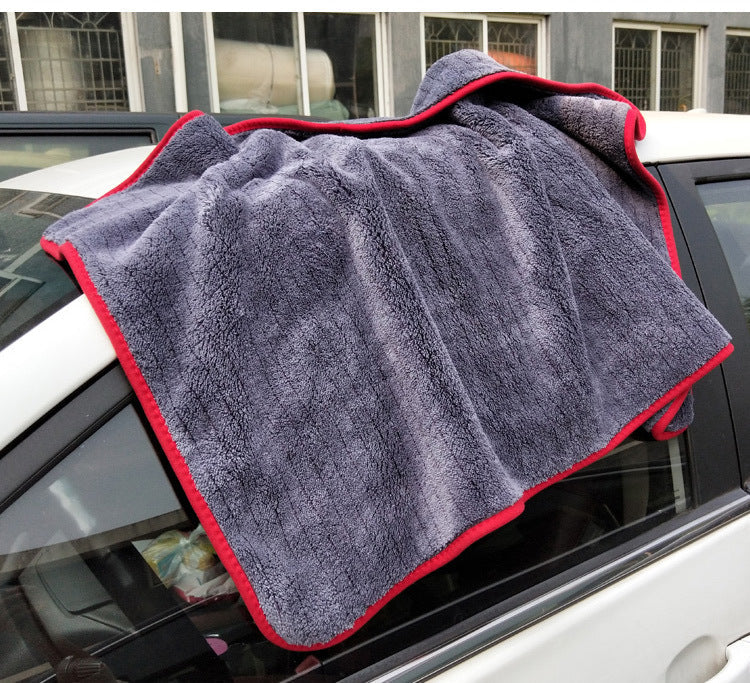 1200GSM Thick Car Wash Microfiber towel Car Cleaning Drying Towels Detailing Polishing Cloth for Cars - Accessories