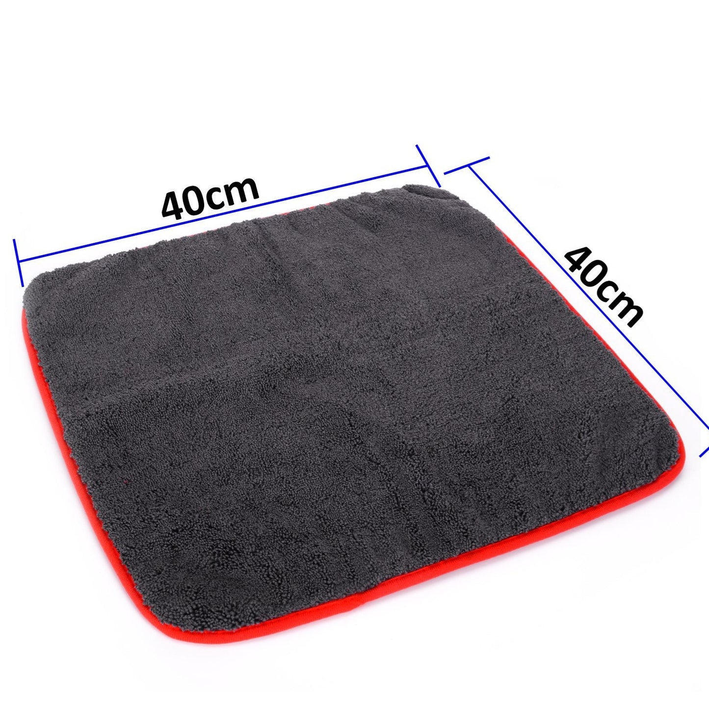 1200GSM Thick Car Wash Microfiber towel Car Cleaning Drying Towels Detailing Polishing Cloth for Cars - 1pcs 40x40cm