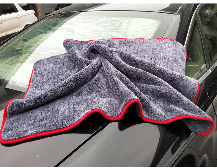 1200GSM Thick Car Wash Microfiber towel Car Cleaning Drying Towels Detailing Polishing Cloth for Cars - 1pcs 120x80cm