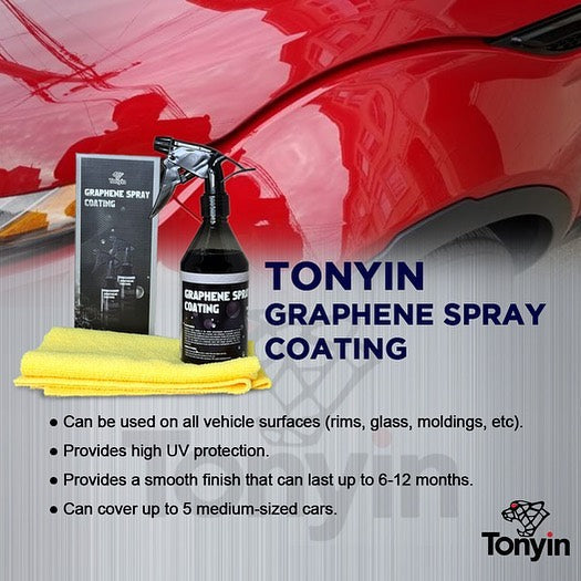 GRAPHENE SPRAY COATING 300ML (8 Months) - CAR CARE