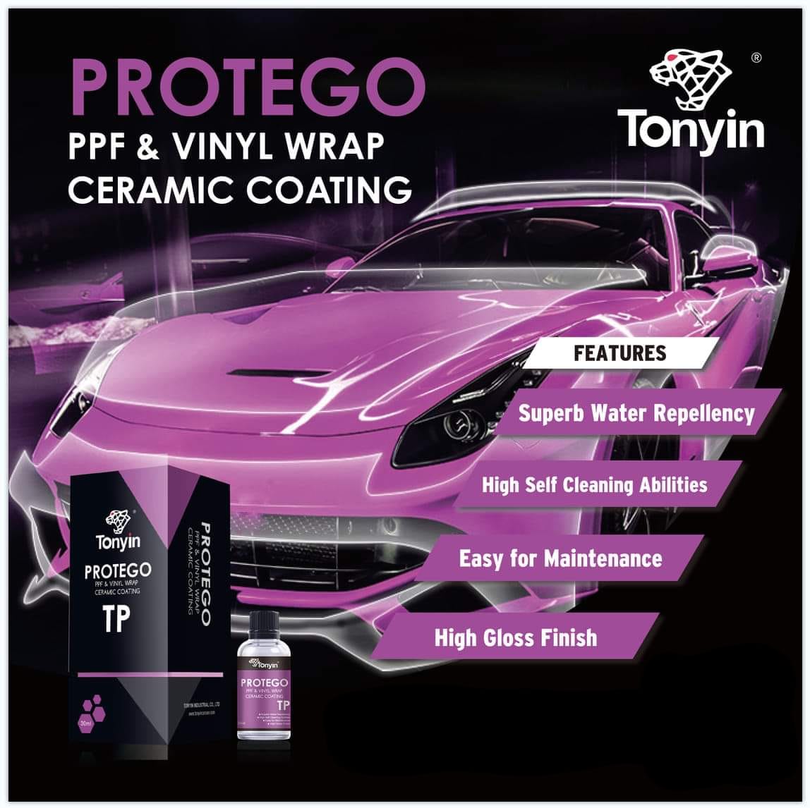 PROTEGO PPF & VINYL WRAP CERAMIC COATING 30ml {TP}