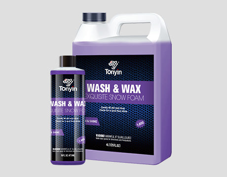 WASH & WAX EXQUISITE SNOW FOAM SHAMPOO 473ML/4-L(1:800)RATIO - CAR CARE
