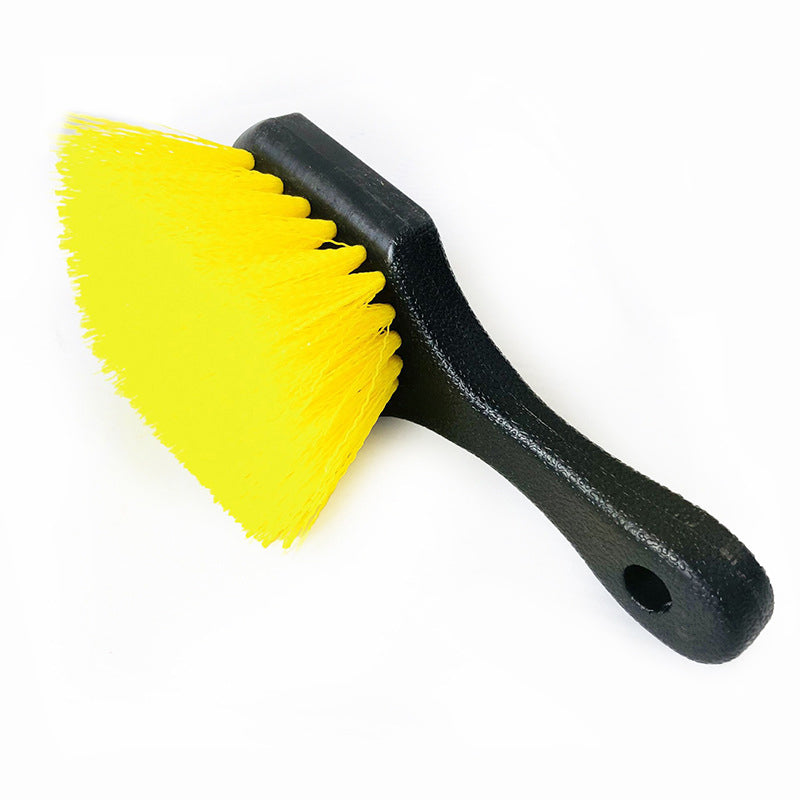 Multifunctional Car Tire Brush Car Cleaning Black Handle Brush {T-11}