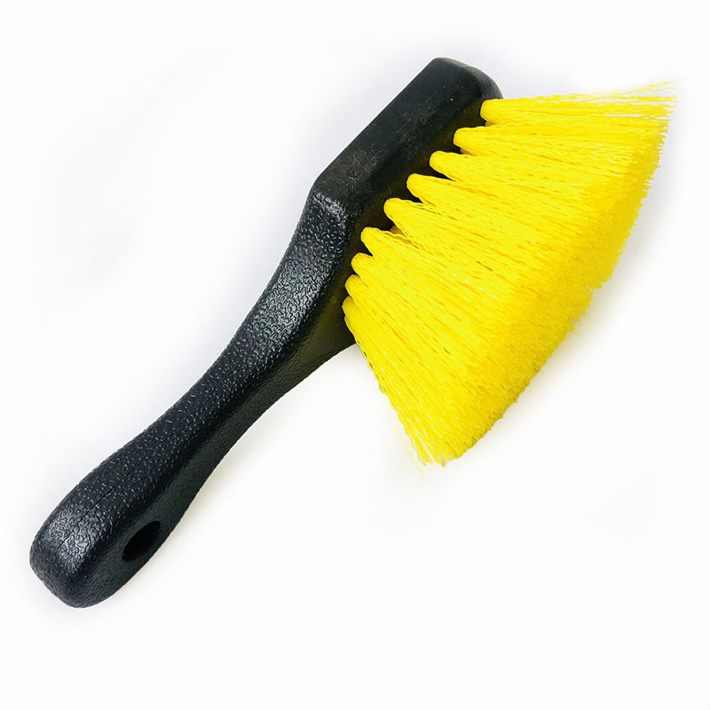 Multifunctional Car Tire Brush Car Cleaning Black Handle Brush {T-11}