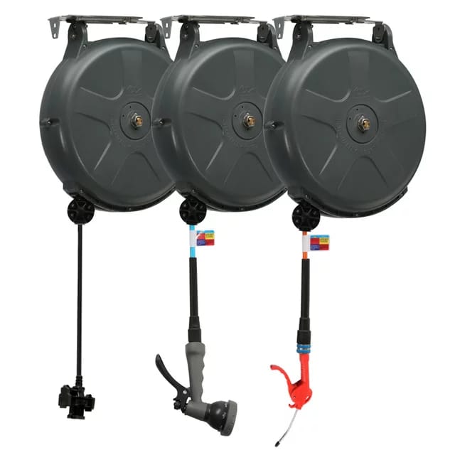 Car Wash Equipment Water/Air/Electric/High Pressure Hose Reel For Car Washing Shop