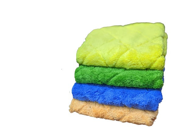 4Pcs 800GSM Double Sided Microfiber Cloth 40x40