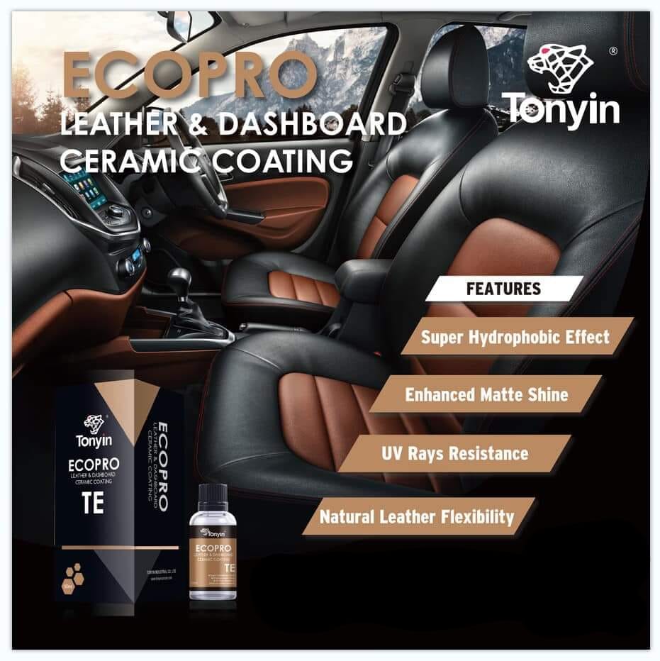 ECOPRO LEATHER & DASHBOARD CERAMIC COATING 50ml {TE}