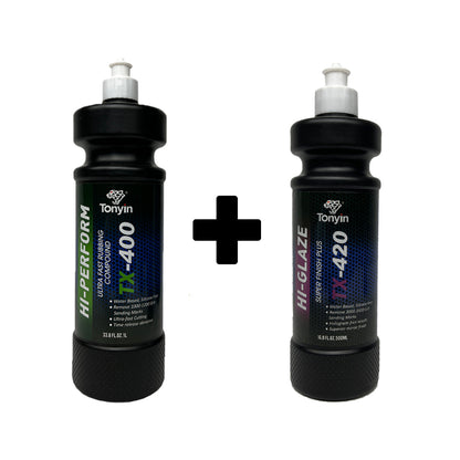 2IN1 Paint Protection Compound Bundle (TX-400 TX-420) - 500ml