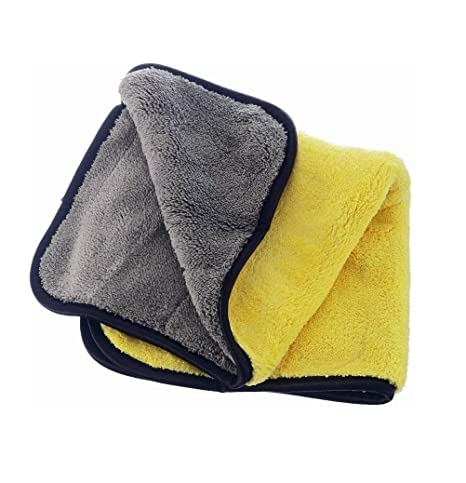 3Pcs 800GSM Double Sided Microfiber Cloth 40x40 - CAR CARE