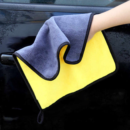 3Pcs 800GSM Double Sided Microfiber Cloth 40x40 - CAR CARE