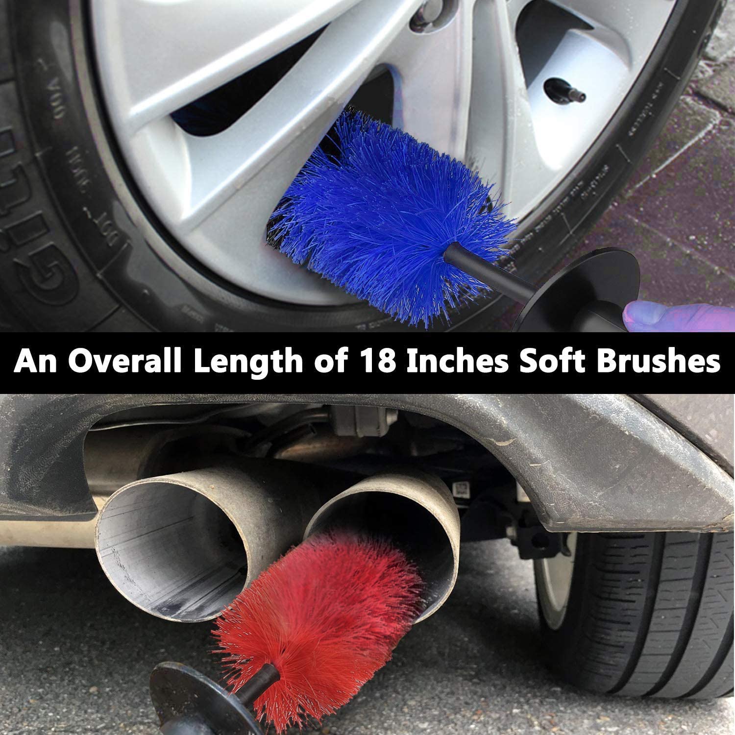 Alloy & Wheel Cleaning Brush - Accessories