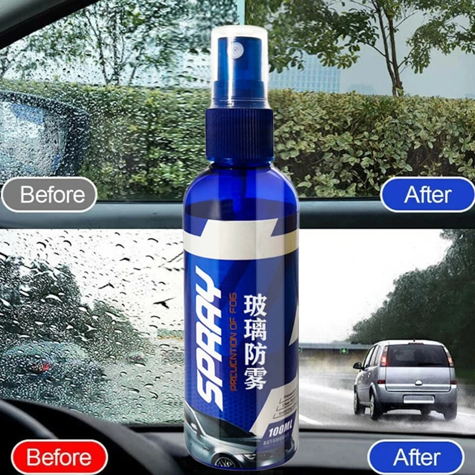 Anti Rain Anti Fog Spray For Windshield Glass