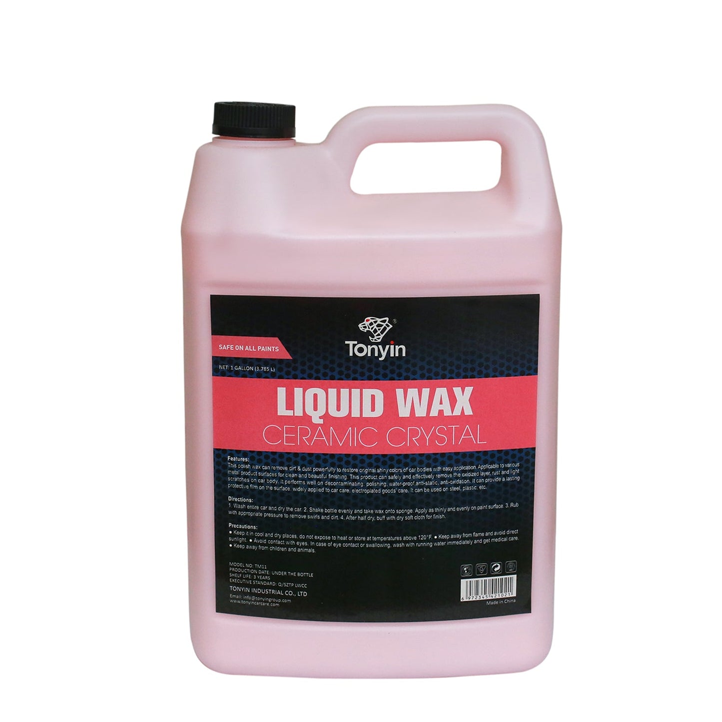 CERAMIC CRYSTAL LIQUID WAX - Gallon 4L - CAR CARE