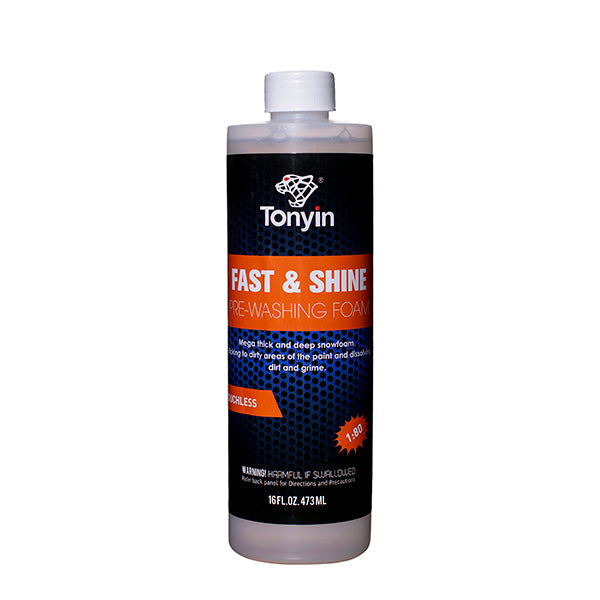 FAST & SHINE (Pre Washing Foam Shampoo) TOUCHLESS (1:80 RATIO) - 473 ML