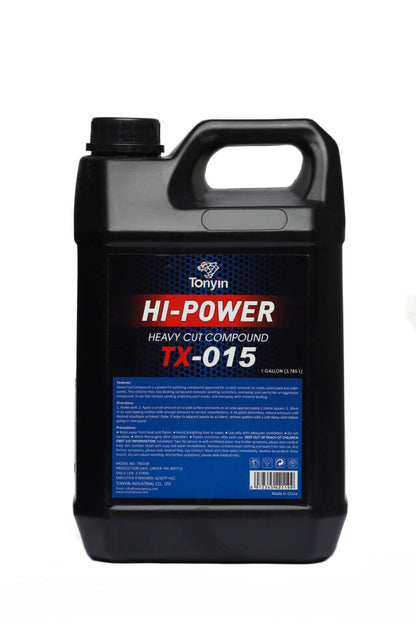 HI-POWER (HEAVY CUT COMPOUND) TX-015 - GALLON (3.785 L) - CAR CARE