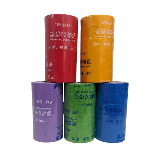 No Residue Masking Tape Mix Colors