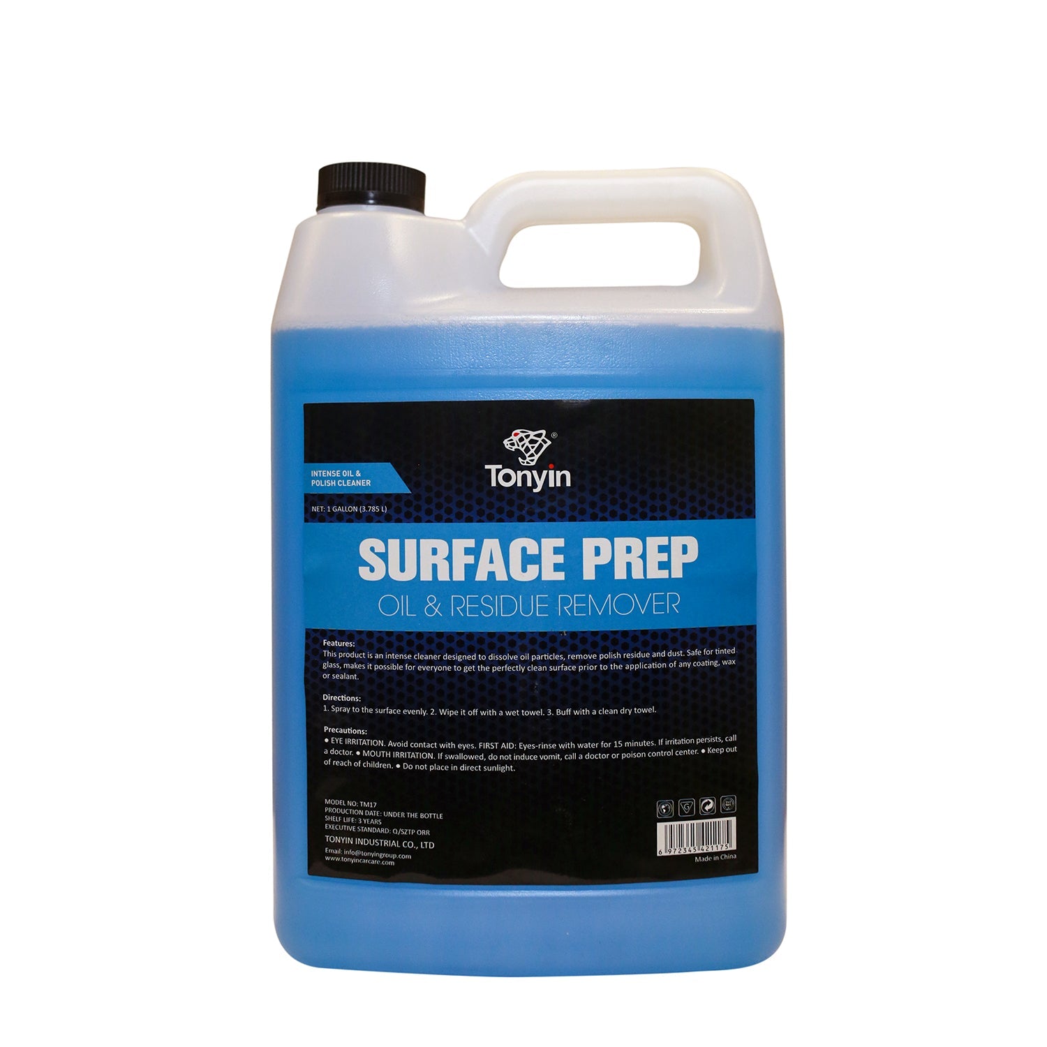 SURFACE PREP (OIL & RESIDUE REMOVER) - GALLON 4L - CAR CARE