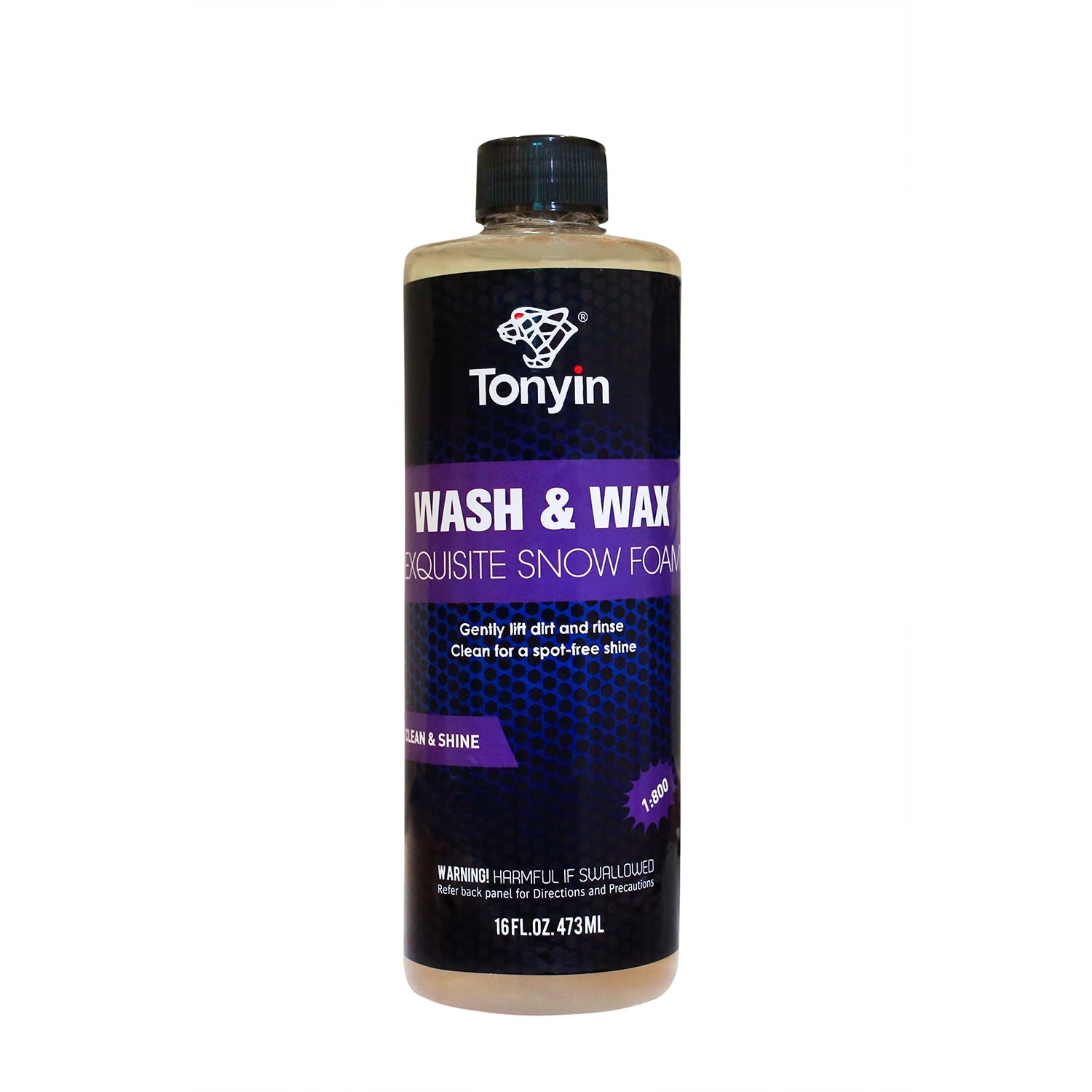 WASH & WAX EXQUISITE SNOW FOAM SHAMPOO 473ML/4-L（1:800）RATIO - 473ML - CAR CARE