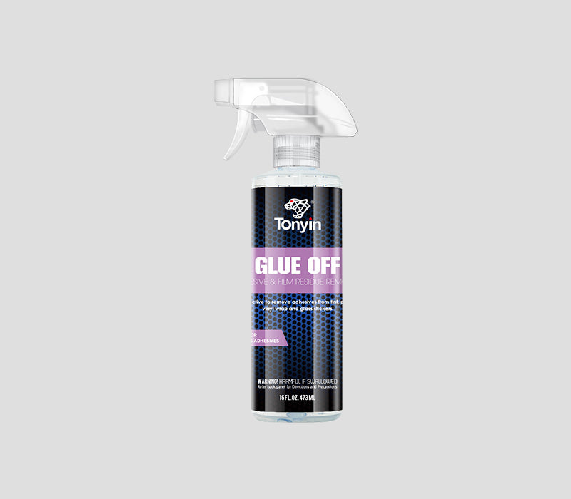 GLUE OFF,  ADHESIVE & FILM RESIDUE REMOVER