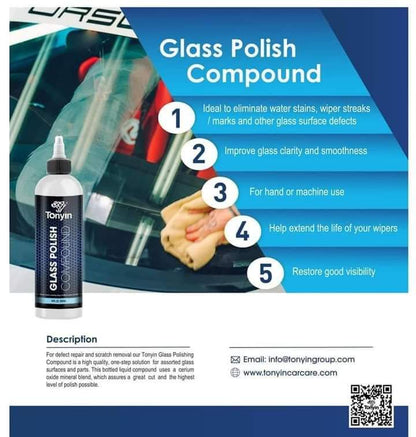 GLASS POLISH COMPOUND