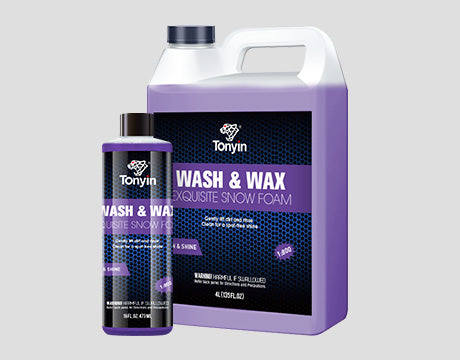 WASH & WAX EXQUISITE SNOW FOAM SHAMPOO 473ML/4-L（1:800）RATIO